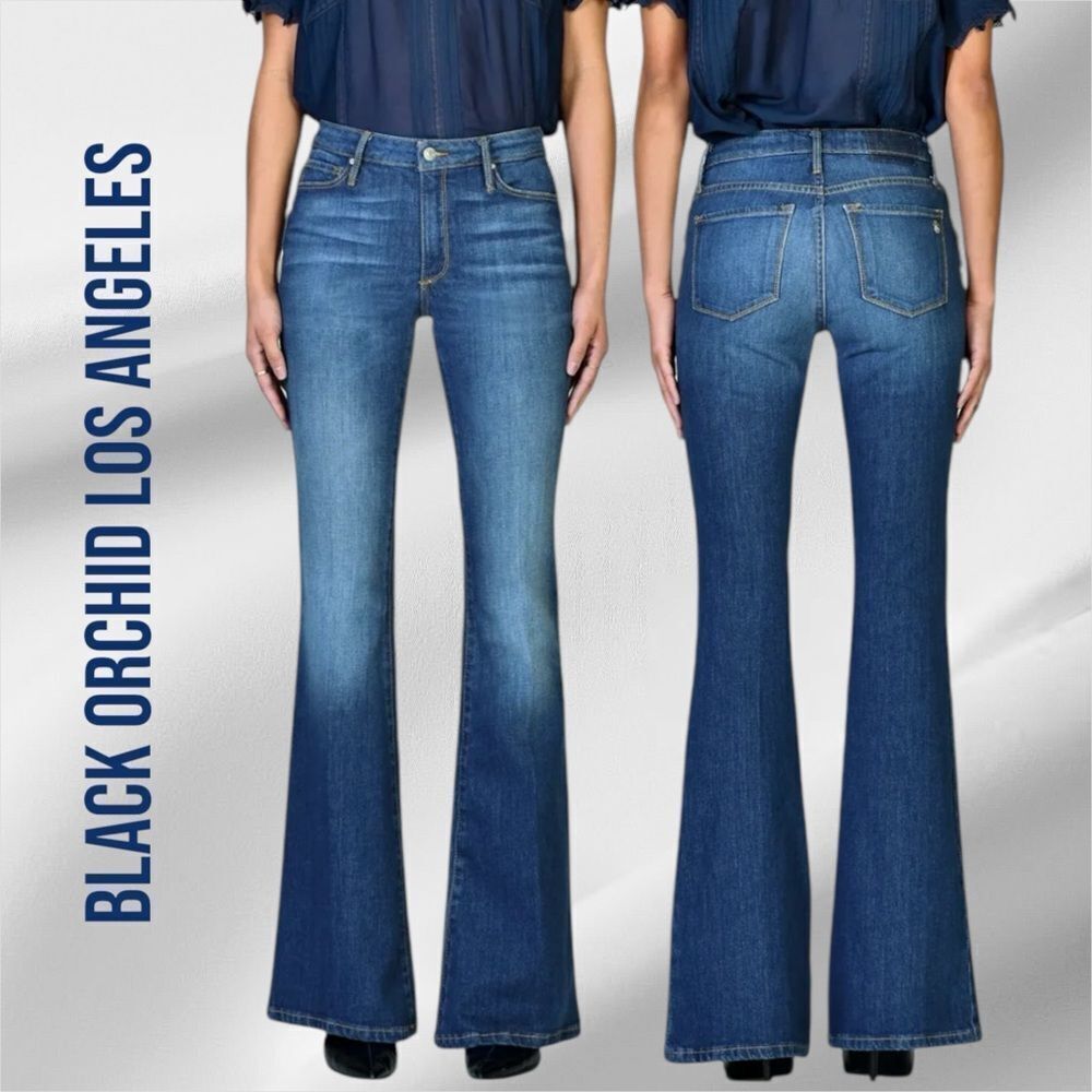 BLACK ORCHID LOS ANGELES Women’s Mia Skinny Flare in the Size 27 in Remember Me